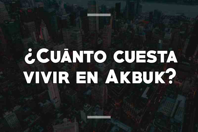¿Cuánto cuesta vivir en Akbuk