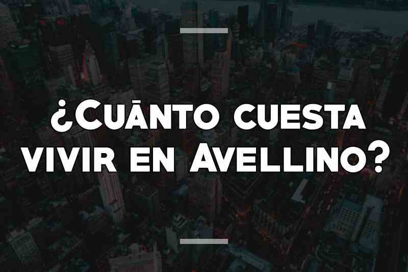 ¿Cuánto cuesta vivir en Avellino