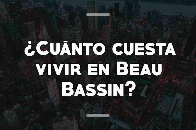 ¿Cuánto cuesta vivir en Beau Bassin
