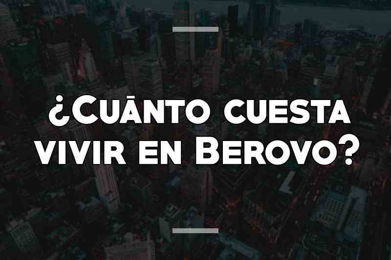 ¿Cuánto cuesta vivir en Berovo