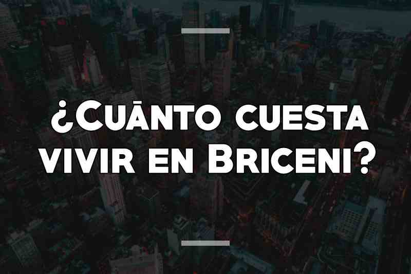 ¿Cuánto cuesta vivir en Briceni