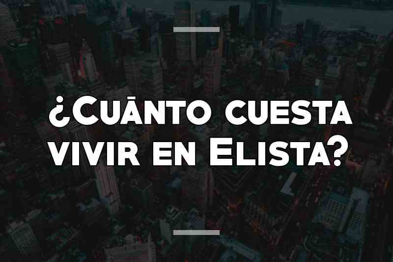 ¿Cuánto cuesta vivir en Elista