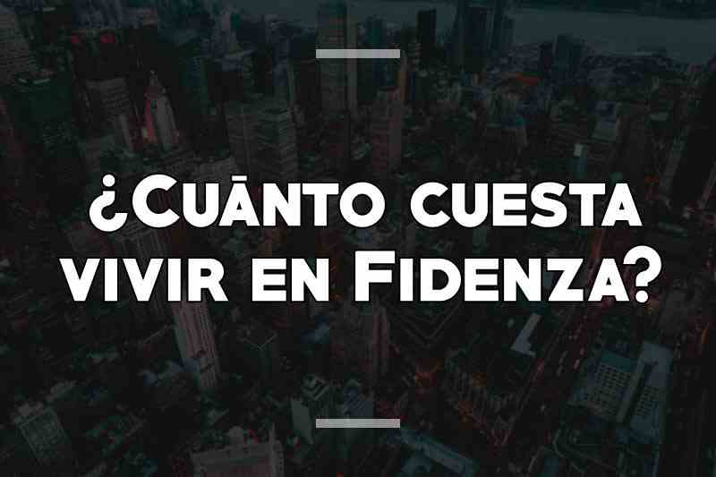 ¿Cuánto cuesta vivir en Fidenza