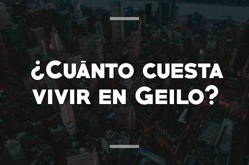 ¿Cuánto cuesta vivir en Geilo