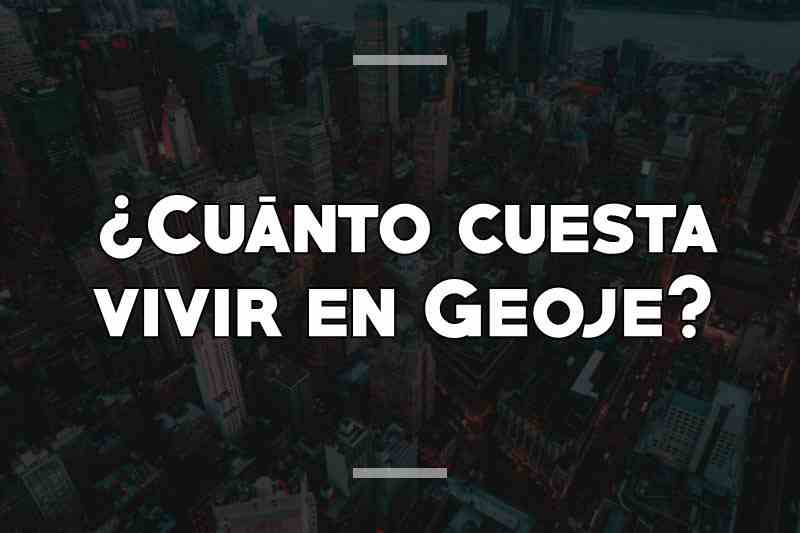 ¿Cuánto cuesta vivir en Geoje
