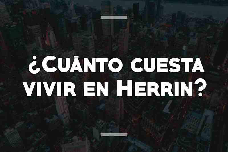 ¿Cuánto cuesta vivir en Herrin