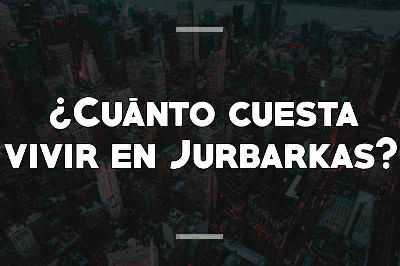 ¿Cuánto cuesta vivir en Jurbarkas