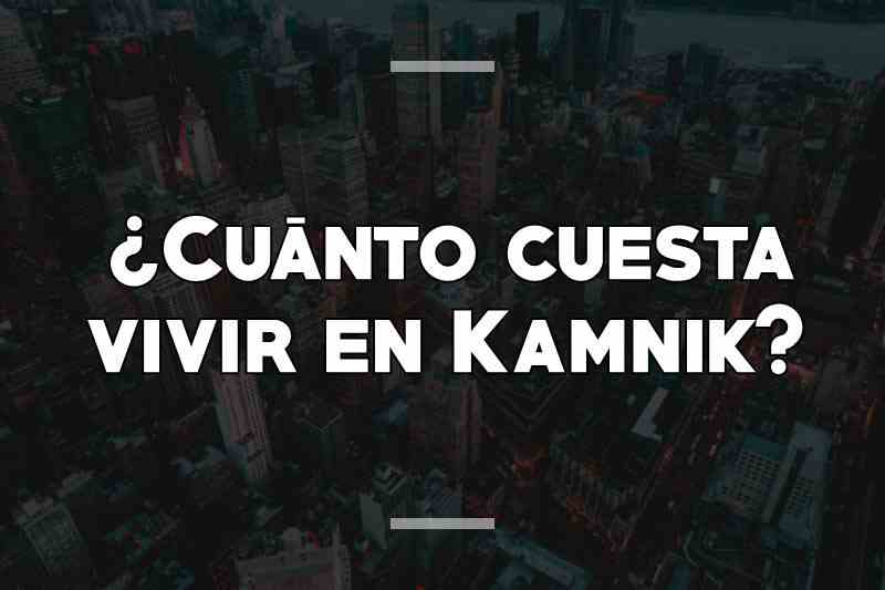 ¿Cuánto cuesta vivir en Kamnik