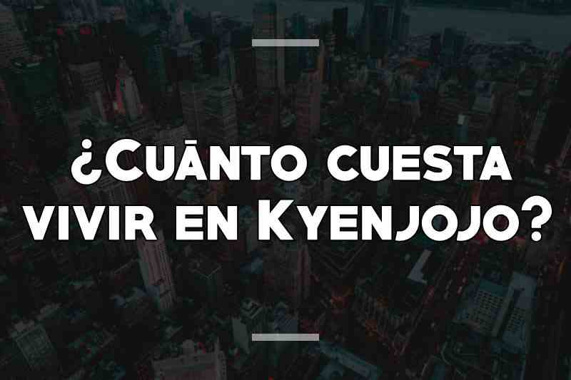¿Cuánto cuesta vivir en Kyenjojo