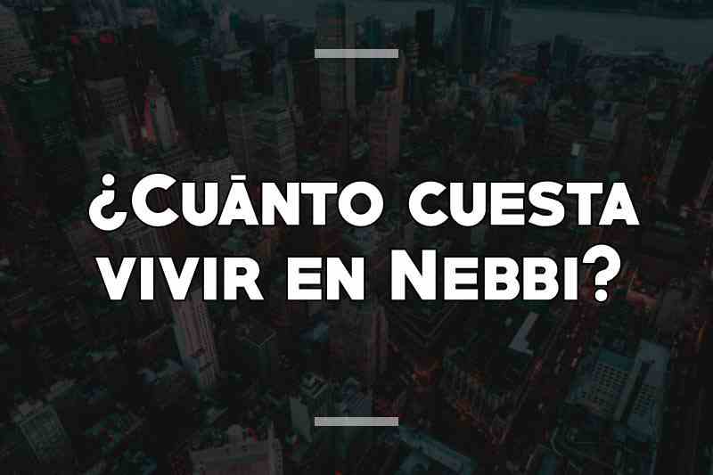 ¿Cuánto cuesta vivir en Nebbi