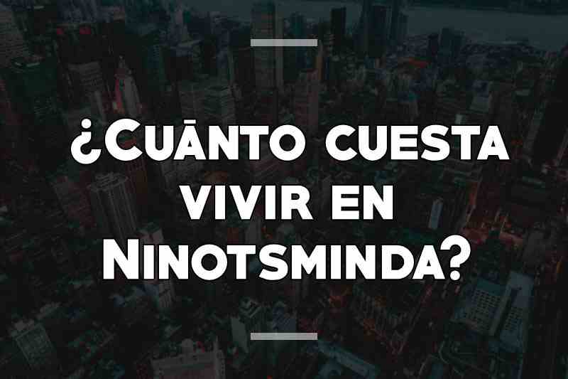 ¿Cuánto cuesta vivir en Ninotsminda