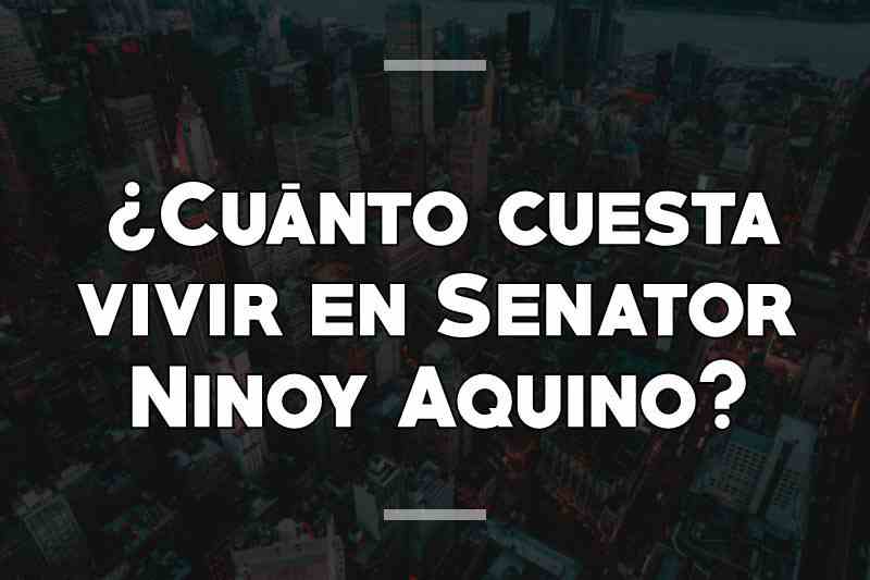 ¿Cuánto cuesta vivir en Senator Ninoy Aquino