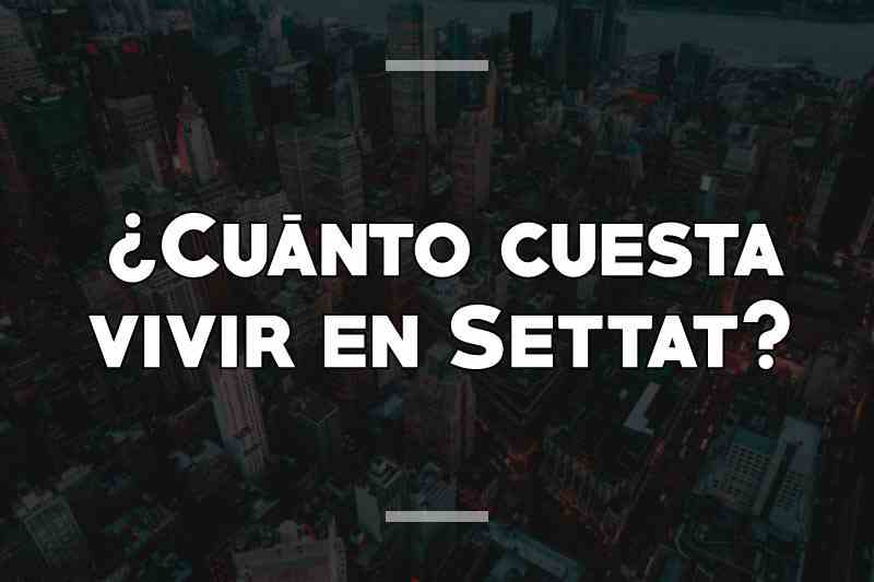 ¿Cuánto cuesta vivir en Settat