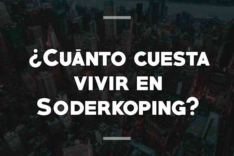 ¿Cuánto cuesta vivir en Soderkoping (Söderköping)