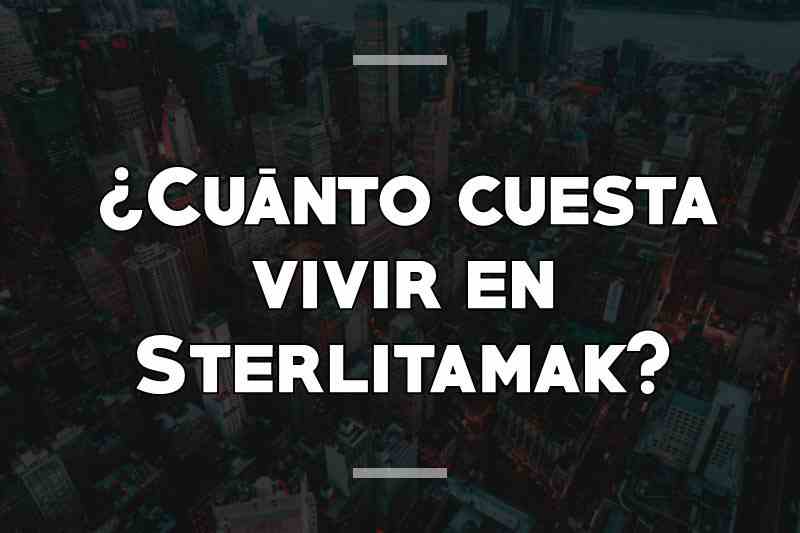 ¿Cuánto cuesta vivir en Sterlitamak