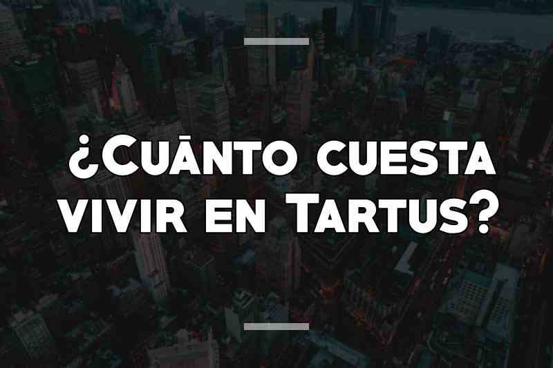 ¿Cuánto cuesta vivir en Tartus