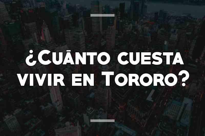 ¿Cuánto cuesta vivir en Tororo