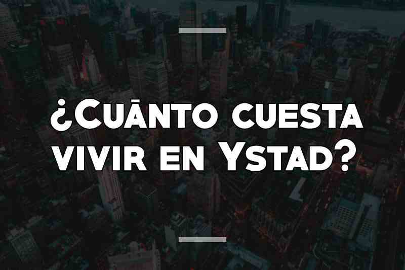 ¿Cuánto cuesta vivir en Ystad